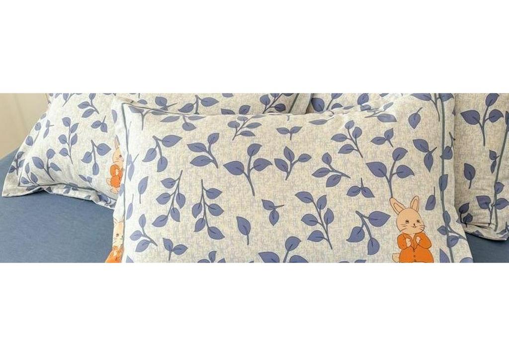 Soft Skin-Friendly Brushed Cotton Envelope Pillowcase, 48x74cm - Available In Single or Double Size