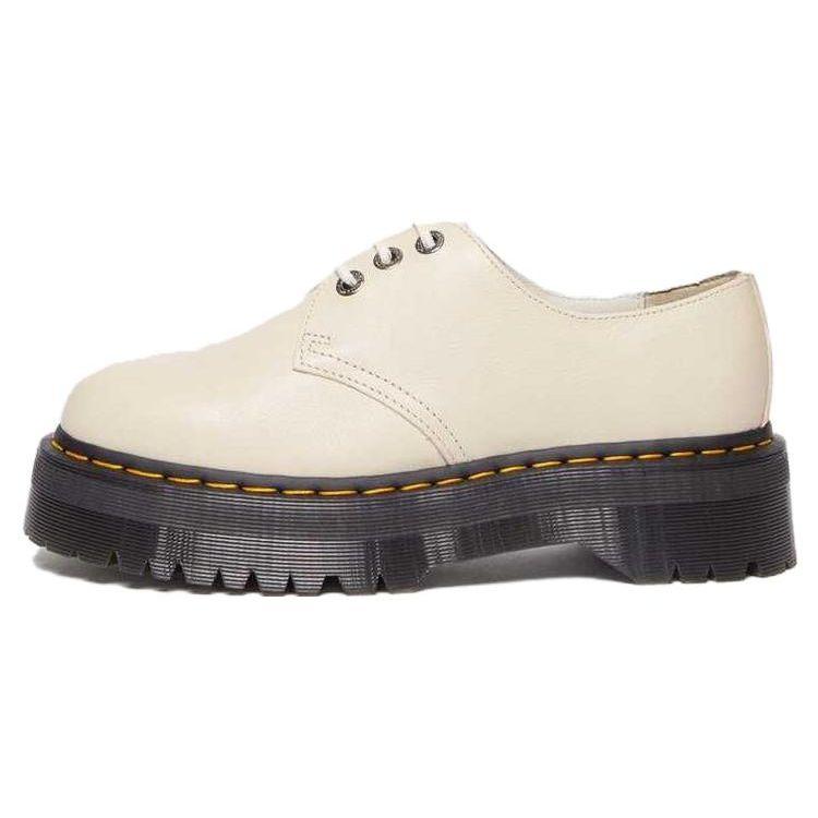 Dr. Martens 1461 Leather Comfortable Commuting Low-Top Thick Sole Shoes Unisex Shoes Beige 30612292