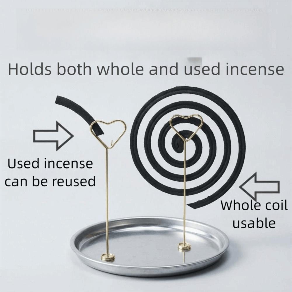 Multi-function Magnetic Mosquito Coil Holder Broken Incense Sandal  Home Incense Mosquito Repellent