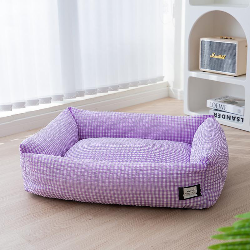 

Kennel All Seasons Small Dog Teddy Corgi Pet Internet Celebrity Sofa Dog Bed Removable Cat Litter Pet Supplies S