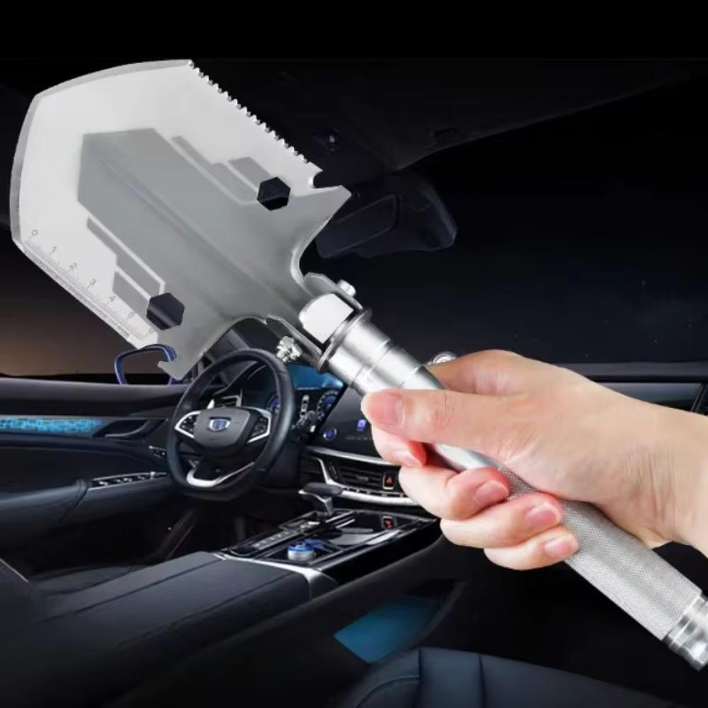 

Multifunctional Folding Sappers Shovel Outdoor Small Manganese Steel Shovel Portable Shovel Is Convenient and Practical.