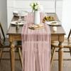 Festliche Tischdekoration Party-Tischdekoration Eleganter Tüll-Tischläufer für Hochzeitsdekoration Junggesellinnenabschied Geburtstagsfeier für Dessert