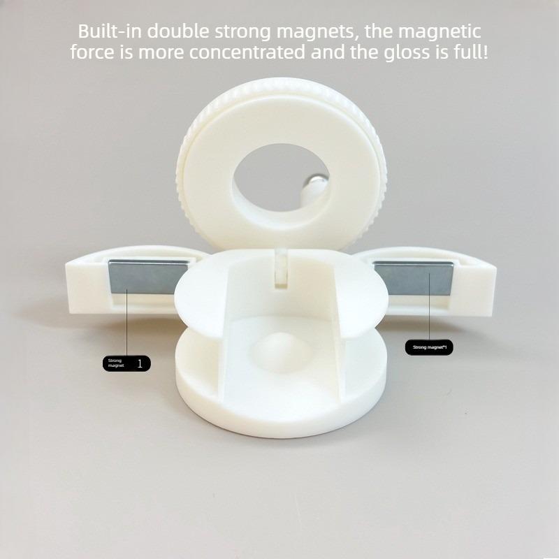 New 3-in-1 Rotating Cat Eye Nail Magnet Multifunctional UV LED Magnet Super Strong Magnets and Wide Beam Fancy for Nail Salons