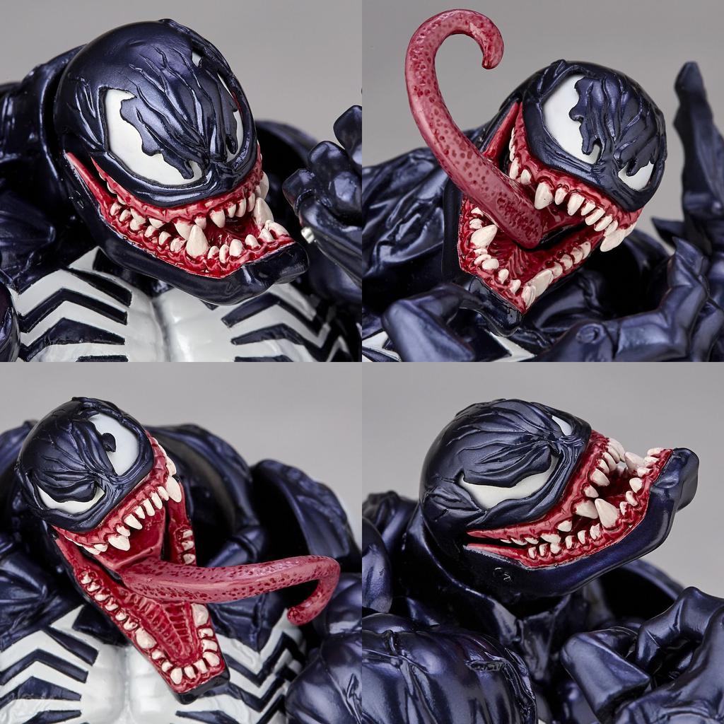 Figurkový komplex AMAZING YAMAGUCHI VENOM Venom 175mm lakovaná akční figurka Revoltech (další prodej) Cca. ABS a PVC