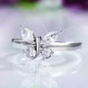 Lindon Classic Ring For Women With Round Shape Zircon Wedding Party Gift  Size 6-10