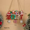 2027 Wooden Christmas Ornament - English Letter Tree Decorations