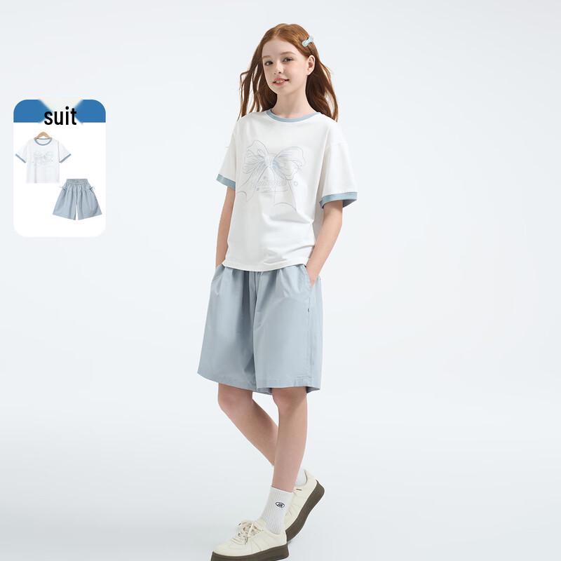 

Monteil Girls 2026 Summer Casual Print Two-Piece Set 150