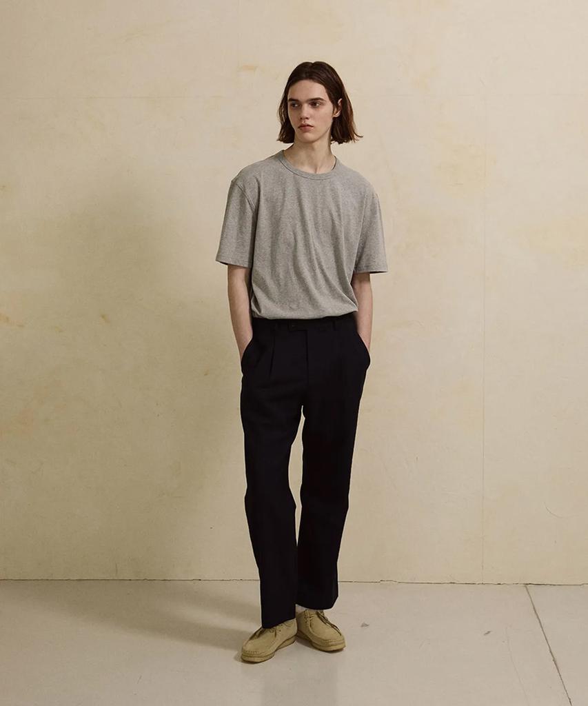 Jelolaunji [Made In The Uk] Brisbane Moss Comfort Pants Navy