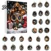 Christmas Stocking Stuffers Animal Tree Day Countdown Calendar 24 2026 Advent Box with Acrylic Decorative