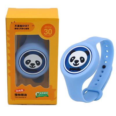 Children Baby Mosquito Wristbands Cartoon Anti-mosquito Bracelet Outdoor Portable Protection Wristbands Silicone Material