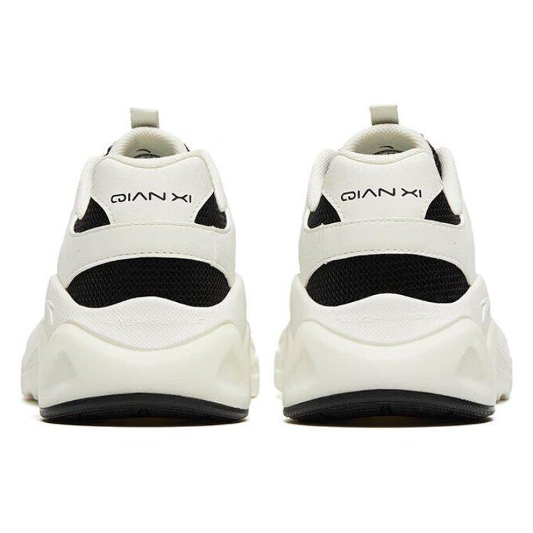 Anta Millennium Abrasion Resistant Abrasion Resistant Low top Chunky Sneakers Women's Black White 122328892-1