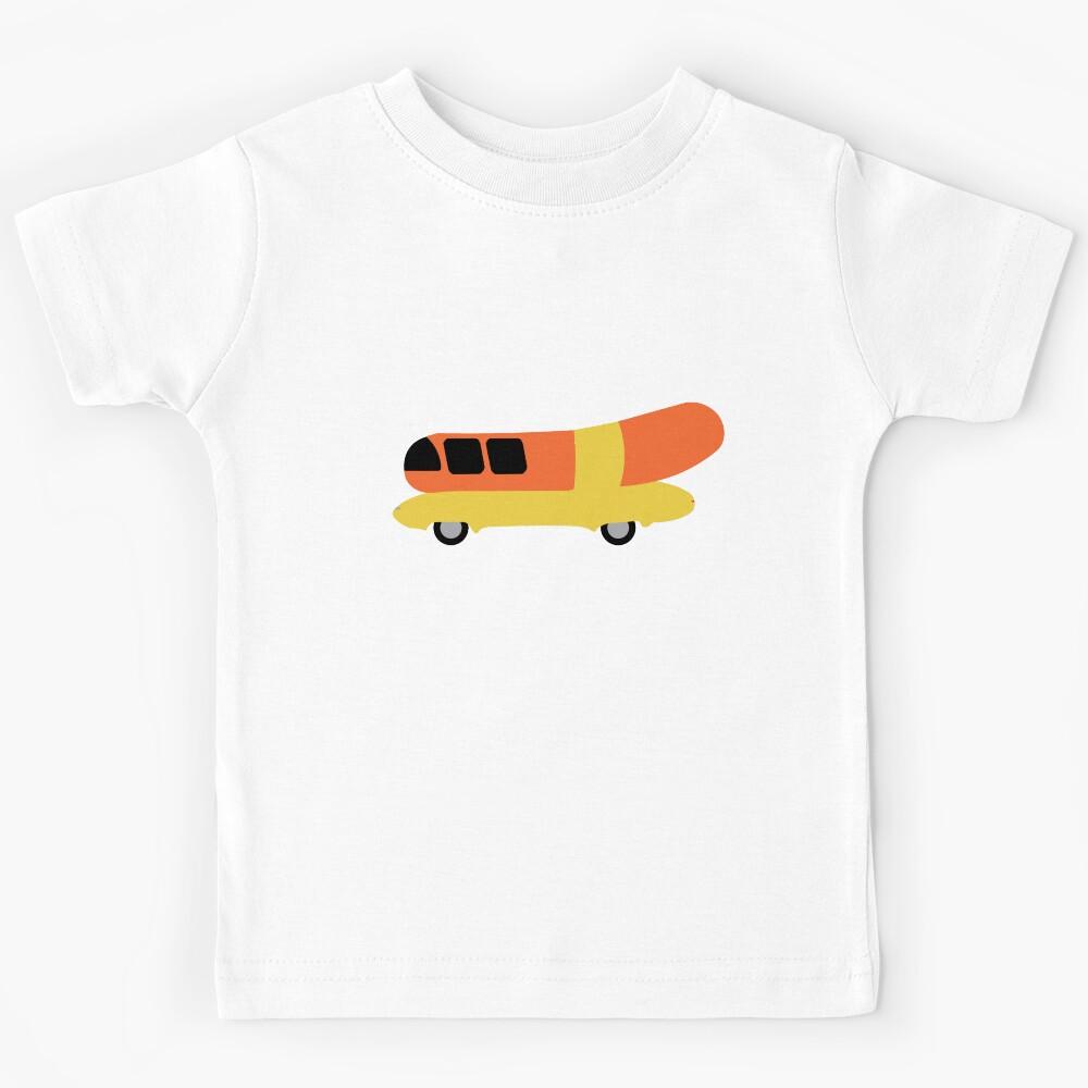 Oscar Mayer Weinermobile Minimal Kids T-Shirt 100