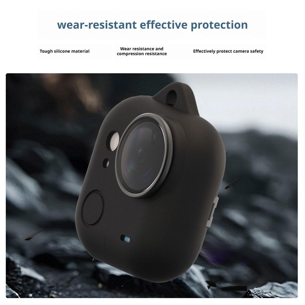 For Insta360 Ultra Action Camera Silicone Case Screen Protective Film For Insta360 GO Ultra Anti-scratch Cover Carrying Bag