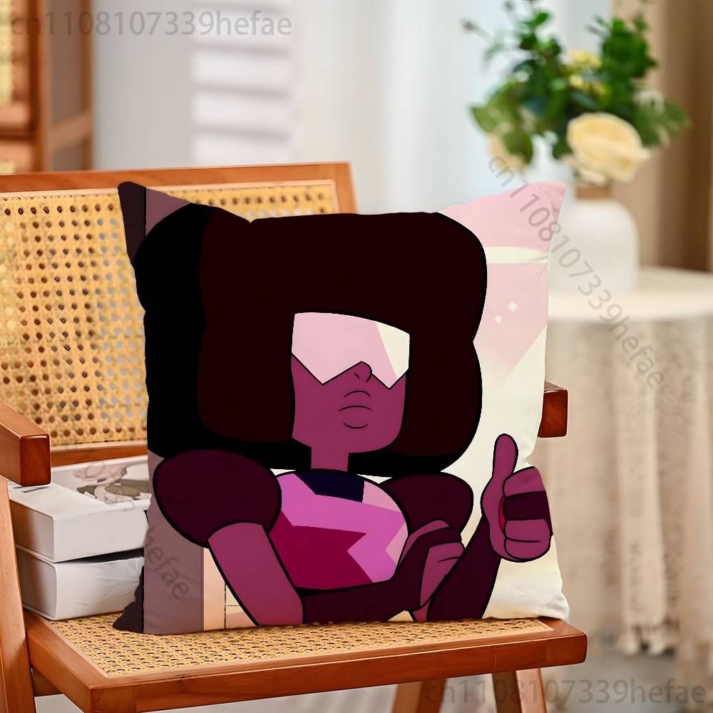 SSteven Universe Pillow Case Plush Pillow Cases Home Decoration Pillow Cover for Sofa Bed Chair Living Room