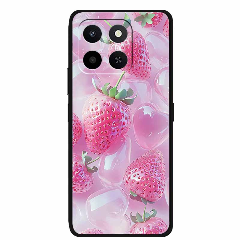 Phone Case For Honor X7D Honor 400 Smart Honor Play10T 5G Soft Silicone TPU Protector Shell Cartoon Gift Anime Funda Flower Capa