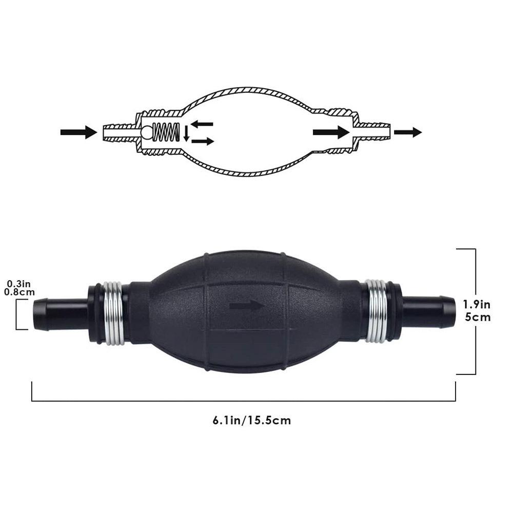 Thickened PVC Oil Extractor Manual Siphon Hose for Car Fueling and Oil Drums