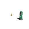 Brass Gourd and Easter Island Moai Statue Feng Shui Ornament Antique Portrait Sculpture