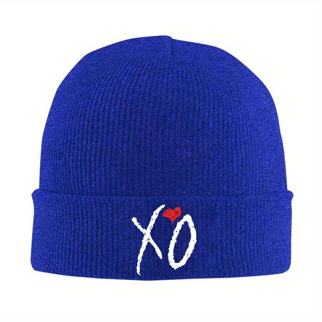 THE WEEKND Tour Musicale XO Cappello a Maglia Unisex Donna Berretti Autunno Inverno Cappello Caldo Cappello Melone