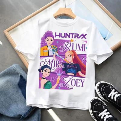 Kinderkleidung Kurzarm T-Shirt Tiger Harajuku T-Shirt für Jungen Mädchen Geschenk