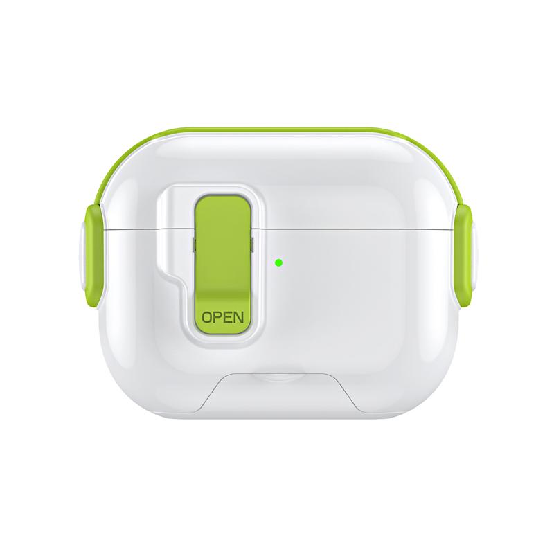 Music Fairy Magnetic Snap-On Automatic Lid Hidden Stand Earphone case Creative Design For Airpods 4 Pro 3 Pro 2/Pro