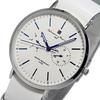 Salvatore Marra Quartz Unisex Watch SM15117-SSWHBL White