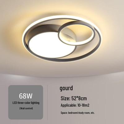 Nowoczesna Minimalistyczna Dimmowalna Lampa Sufitowa LED z Pilotem