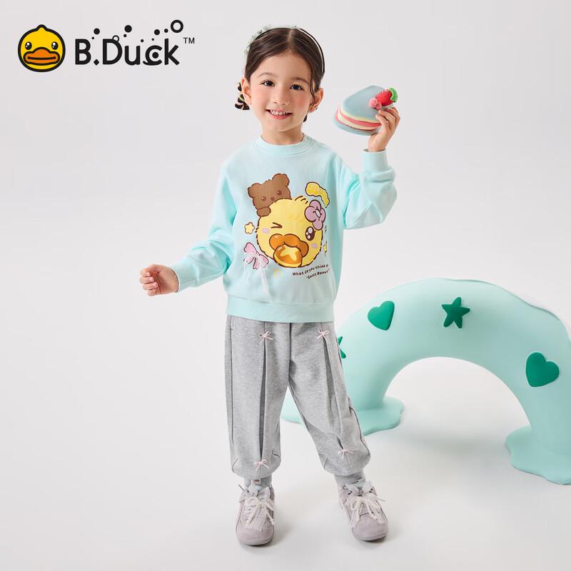B.Duck Girls' Casual Sweatshirt