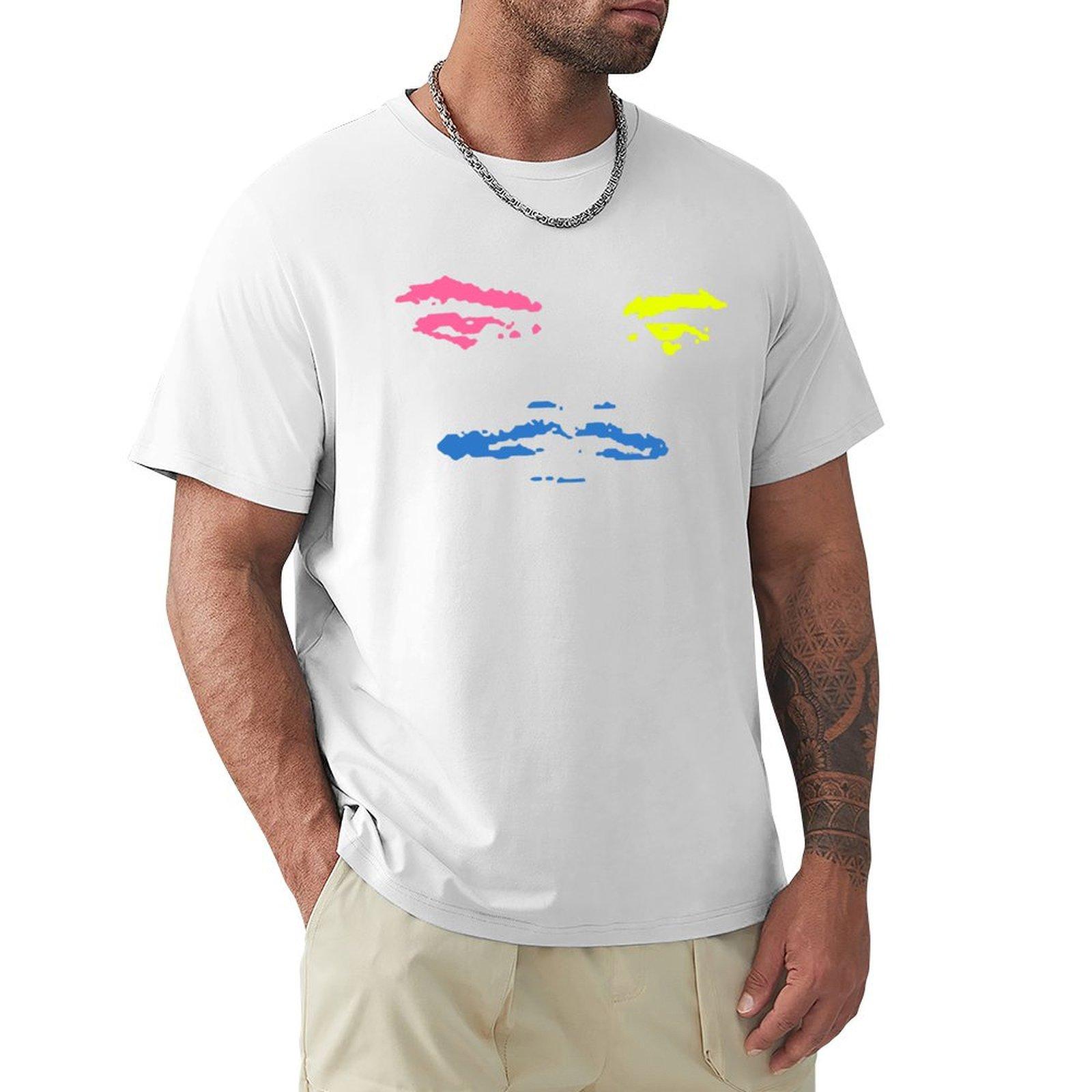 Steve Lacy Merch Steve Lacy Face Tshirt Plus Size Summer Casual Tshirt S