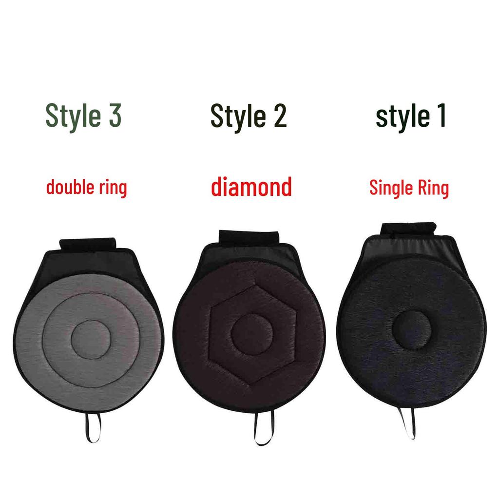 Car 360° Rotating Non-Slip Seat Cushion for Elderly & Pregnant Women - Portable & Multifunctional.