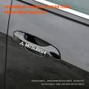 4PCS Car Styling Door Handle Reflective Stickers Vinyl Decoration For Mitsubishi Outlander Pajero ASX Car Rear Trunk Protector
