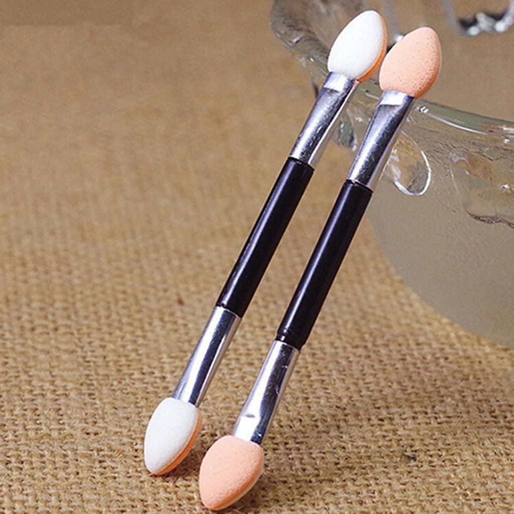 Aplicatoare pentru fard de pleoape, Pensule pentru fard de pleoape Aplicator cu burete 24 buc Perie pentru fard de pleoape, pensula cu burete pentru fard de pleoape Aplicatoare pentru machiaj pentru ochi