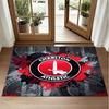 Charlton Athletic FC Design Crystal Velvet Rug Soft Decorative Mat for Bedroom Entrance