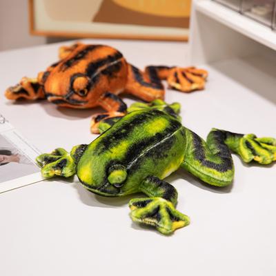 Simulation Frog Doll Plush Toy Green Frog Doll Children's Soothing Rag Doll Boy Birthday Gift