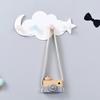 Wolke Mond Stern Wandmontierte Haken DIY Kleiderbügel Wanddekoration Kinderzimmerdeko