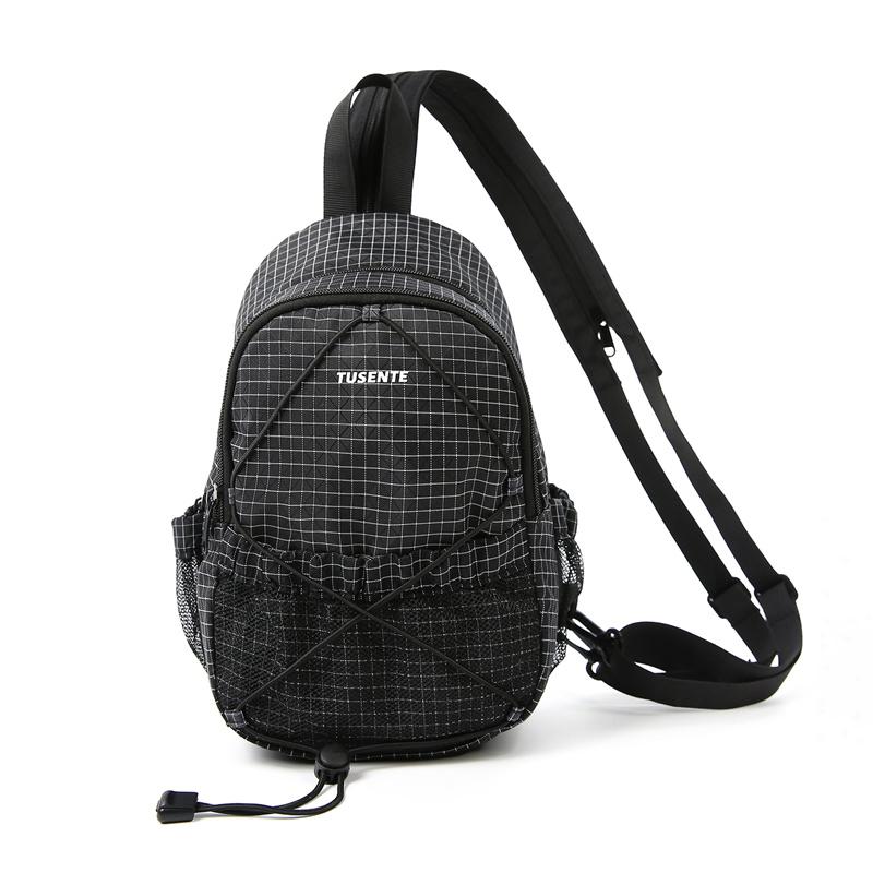 Multifunctional Chest Bag Men's Outdoor Small Backpack Lightweight Sports Crossbody Bag