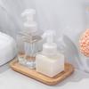 250ml/450ml Auslaufsichere Nachfüllbare Pumpflasche Erzeugt Reichhaltigen Schaum Flasche Quadratischer Schaumspender Kunststoff Schaumseifenspender
