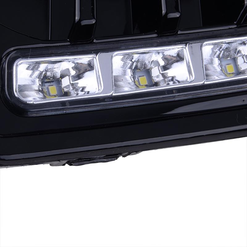 LED DRL Tagfahrlicht Wasserdicht Front Stoßstange Nebel Lampe Kühlergrill Fit Für Ford Focus 3 MK3 2012 - 2015 auto Zubehör