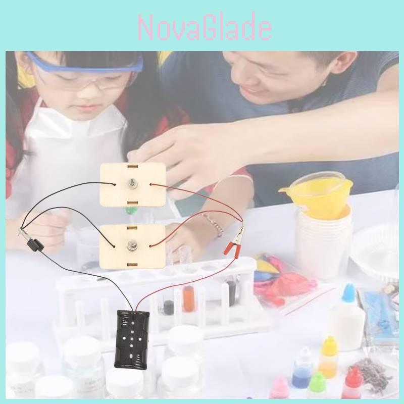 Nengen Smart Elementary School Student Handmade Diy Circuit Series Parallel Learning Toy Large Children's Technology Small Production Classroom Tool