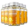 Vitamin D3 capsules, promote calcium absorption, support immune health, nutritional supplement, suitable for both men and women.