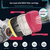 Gas Mask with 60923/21/26 Filter for Paint, Pesticide, Odor, and Chemical Protection