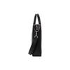 Valentino VLTN Adjustable Detachable Shoulder Strap Zipper Leather Handheld Shoulder Crossbody Briefcase Men bags Black 1Y2B0B74GUI-0NO