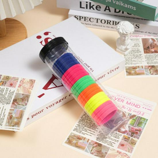 

Feel Good Hair Ties: No-Pull, High Elasticity, Durable Rubber Bands for Women - Ideal for Autumn and Winter