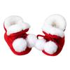 Fleece-Lined Newborn Winter Baby Shoes - Soft Sole, Warm First Steps Footwear