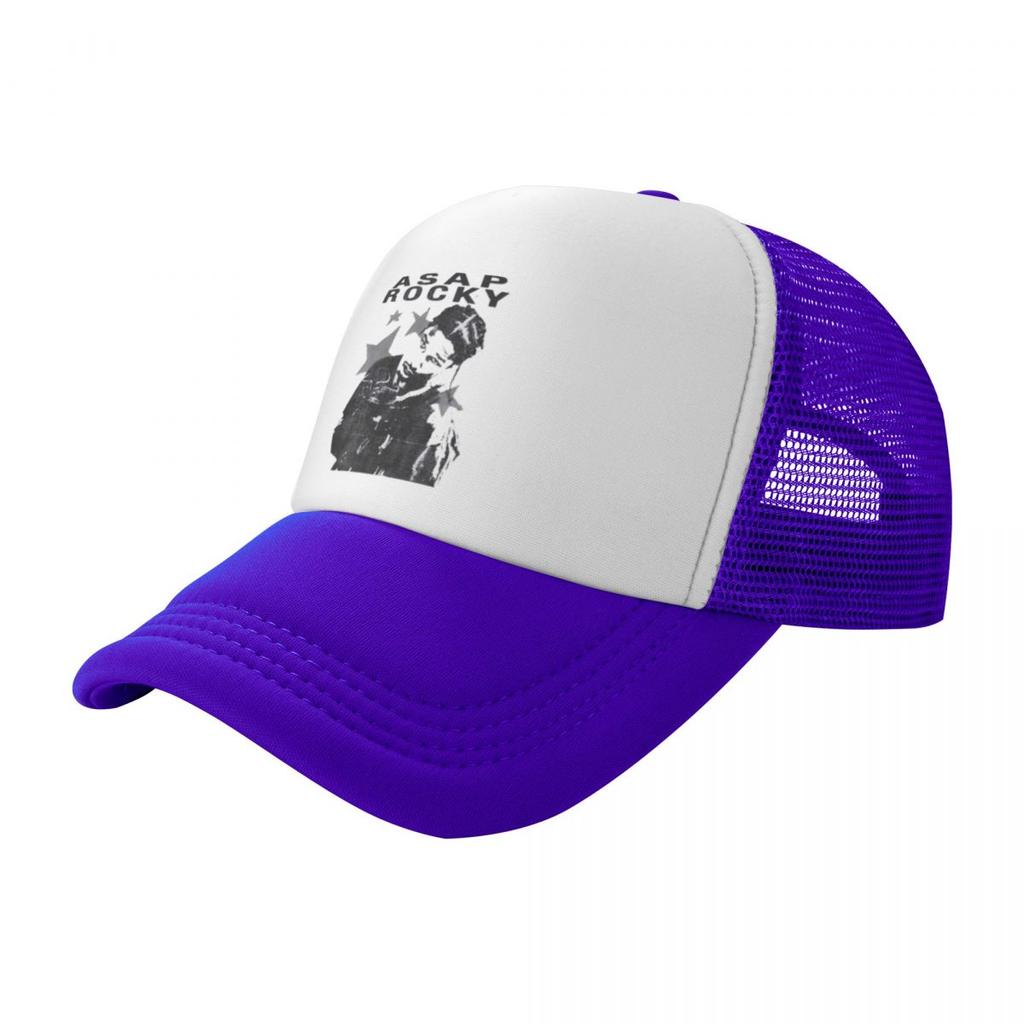 ASAP Vintage Rockey Summer Mesh Baseball Caps For Mens Camping Female Beach Sun Hat Hip Hop Trucker Cap