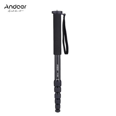 A666 181cm/5.9ft Teleskopik Kamera Monopod Sony Nikon Canon Cam için
