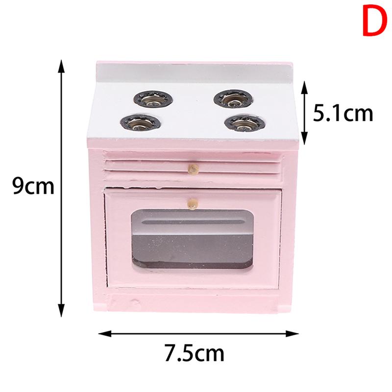 Wooden Wash Basin Cabinet With Hand Sink Miniature Furniture Toys For 1/12 Dollhouse Bathroom Kitchen Decoration