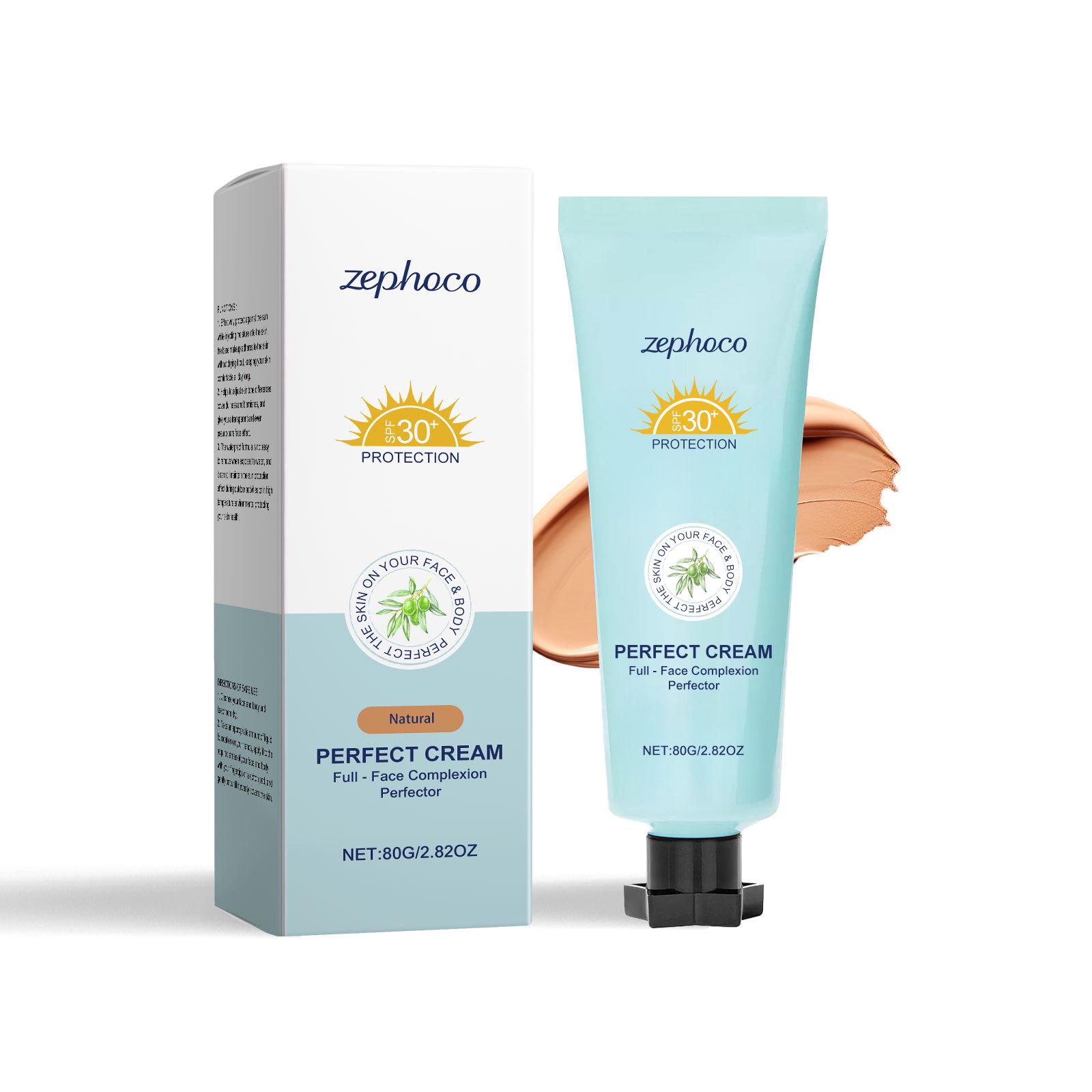 ZEPHOCO Skin-Nourishing Natural Matte Foundation - Long-Lasting, Smudge-Free Protection.