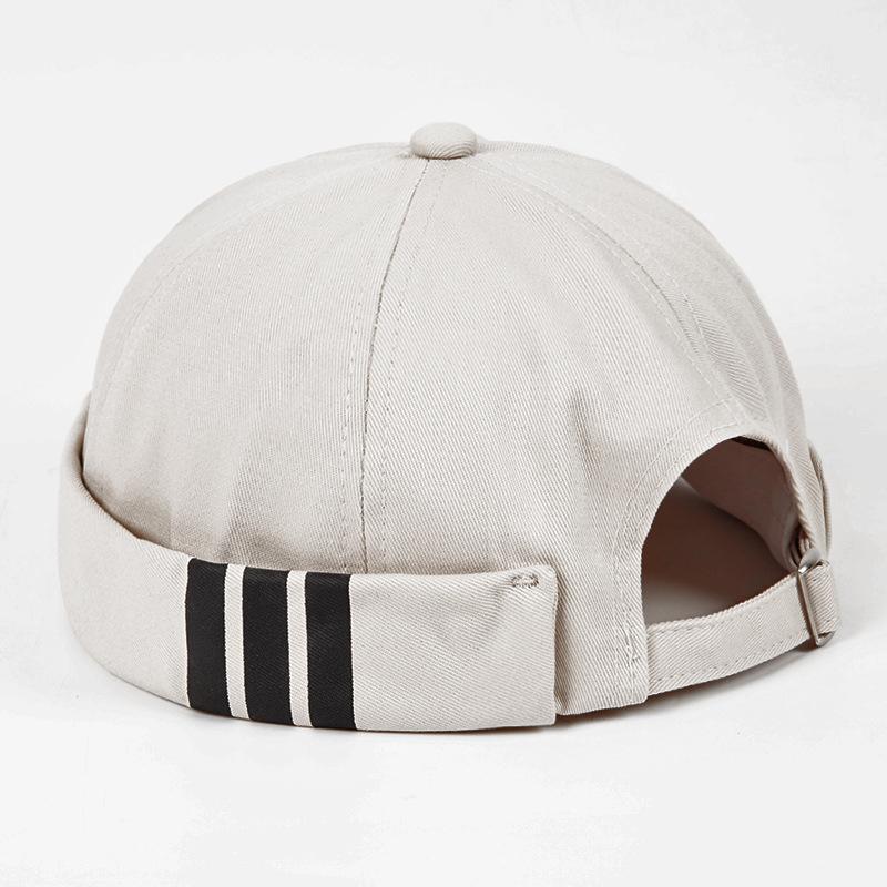 Hat Men'S Summer Melon Hat Landlord Hat Street Hipster Hipster Hip Hat Brimeless Female Yuppie Fashion Floor Hat