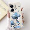 For Realme C55 Case RMX3710 Silicone Cute Cat Fashion Butterfly Flowers Love Painted Cover For Realme Narzo N55 Phone Case Funda