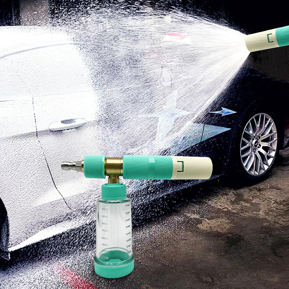 100/35ml Foam Lance Snow Sprayer Pot High Pressure Car Washer Gun Soap Foamer Wash Watering Sprinkler for Car Home Cleaning Tool